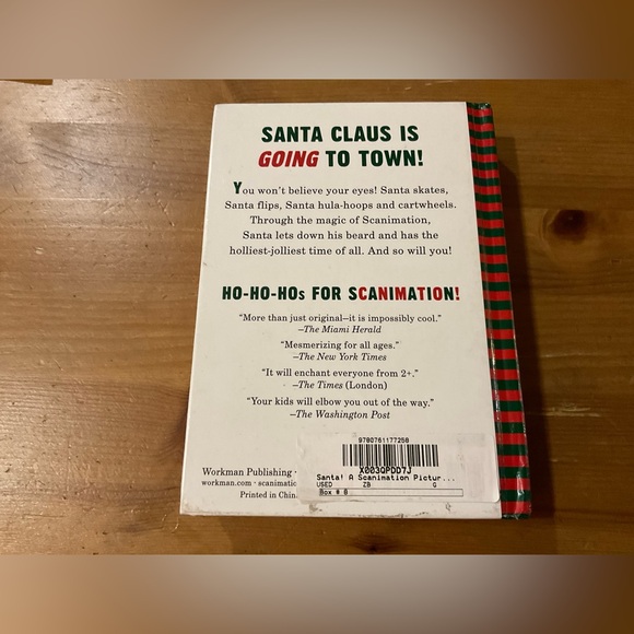 Scanimation: Duo/set of 2 glitter and hard cover pictures and big words books. - Picture 3 of 8